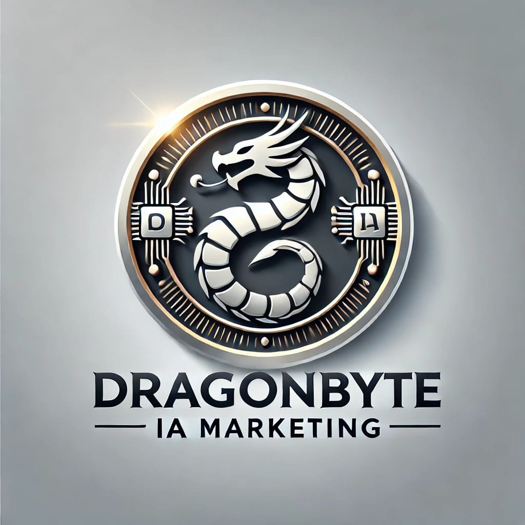 Logo Agencia de Marketing Dragon Byte IA marketing